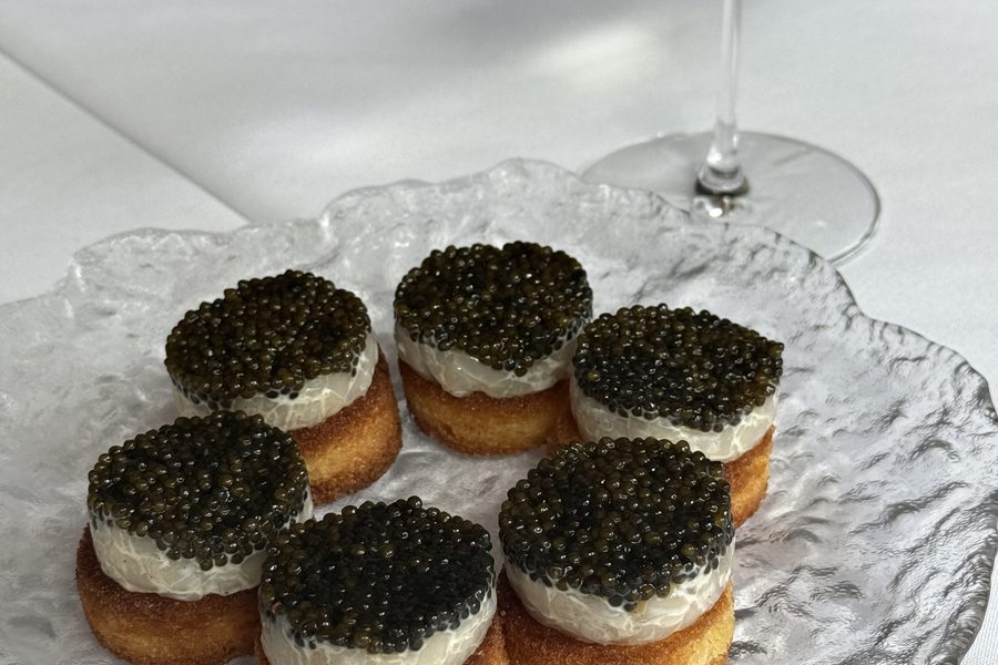 The Grill at The International — caviar by Lianne